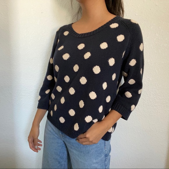 Lucky Brand Polka dot sweater - Picture 6 of 13